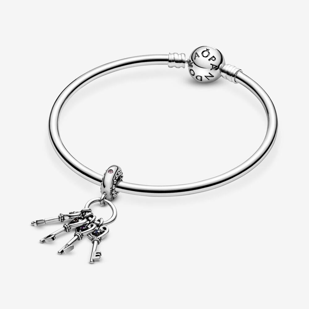 Pandora 797654npmmx Keys of Love Dangle Charm