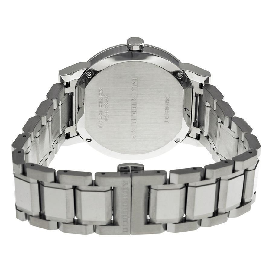 Burberry BU9001 Black Dial Stainless Steel Unisex Watch Watch Home