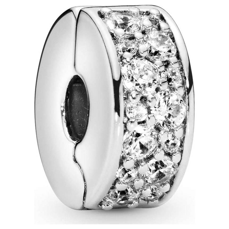 Pandora 791817CZ Clear Pave Clip Charm - Watch Home™