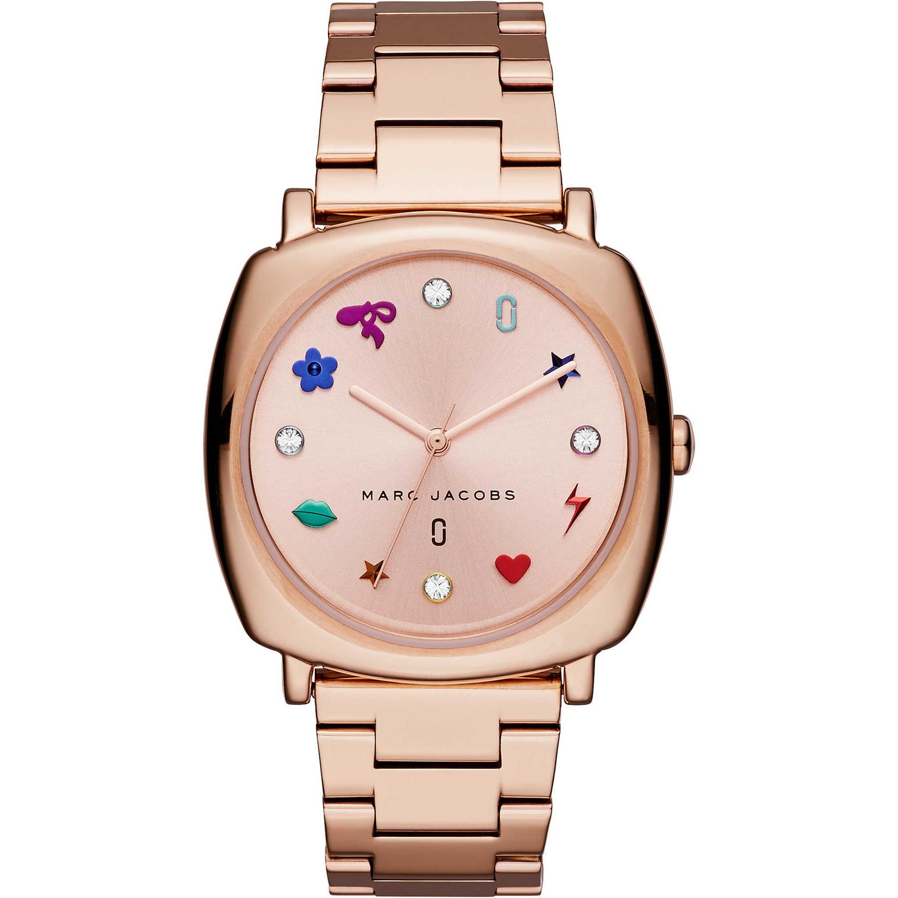 Marc jacobs mandy 2025 watch rose gold