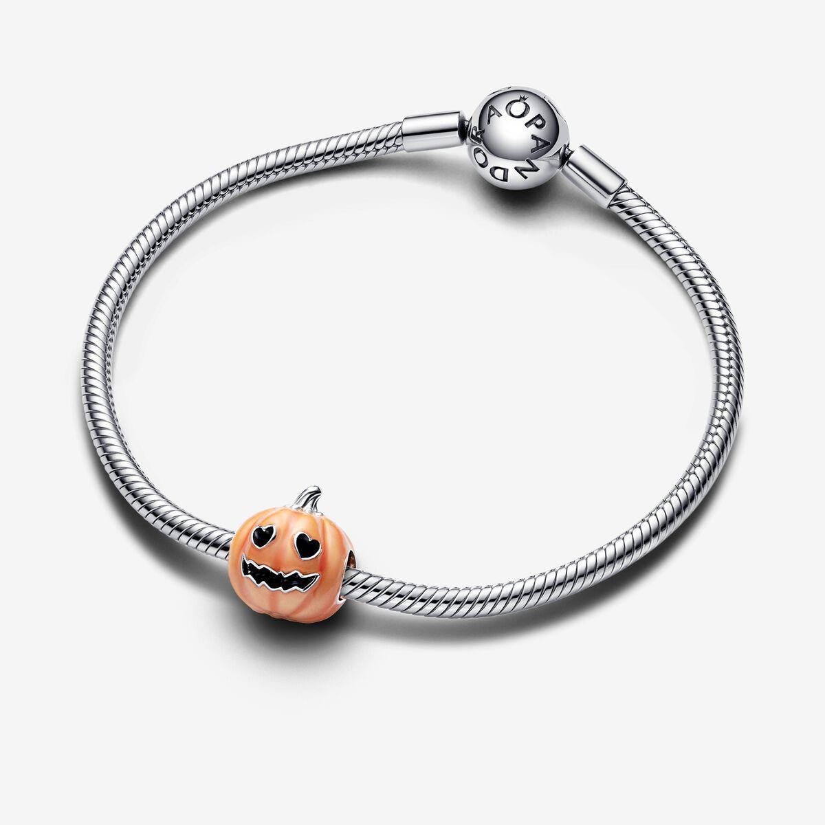 Glow-in-the-dark Spooky Pumpkin Charm