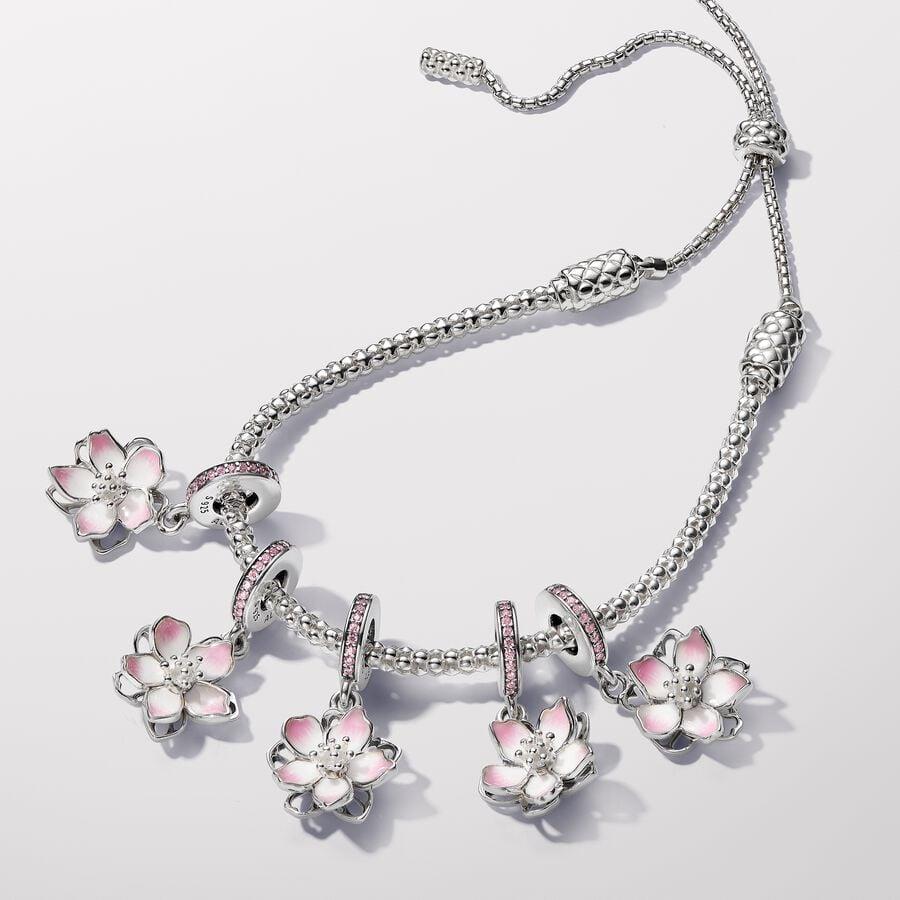 Pandora Cherry Blossom Dangle Charm