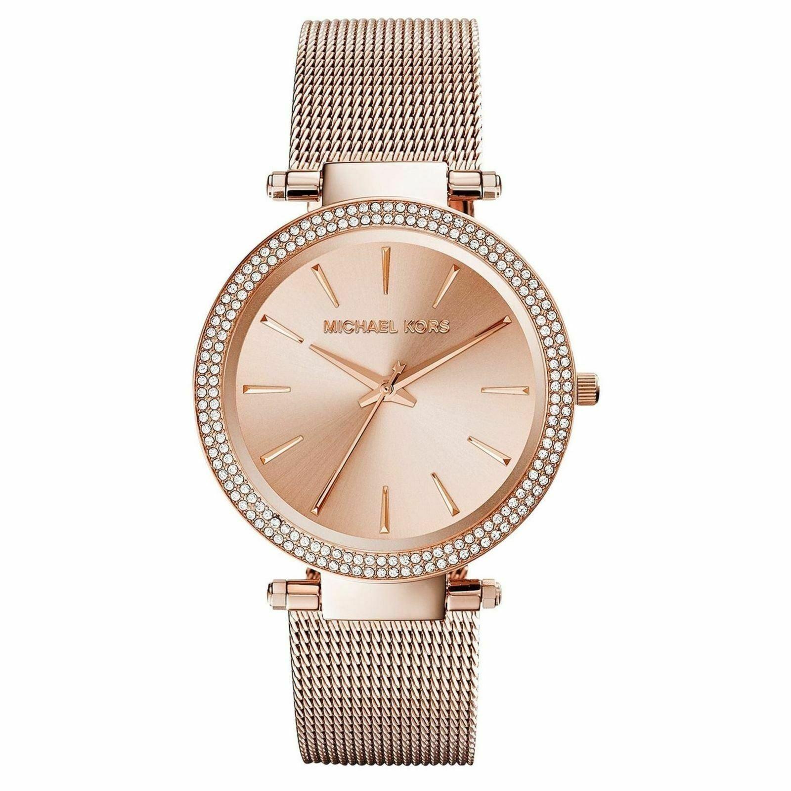 Michael Kors MK3369 Rose Gold-Tone Darci Women's Watch - Watch Home™