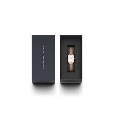 Daniel Wellington DW00100431 Quadro Rectangular Rose-Gold Women's Watch - Watch Home™