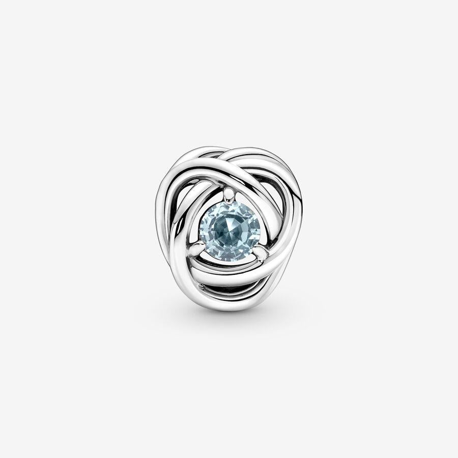 Pandora March Birthstone Eternity Circle Charm