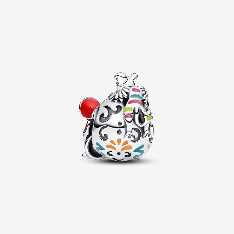 Pandora Disney Pixar Coco Miguel & Dante Skull Glow-in-the-dark Charm