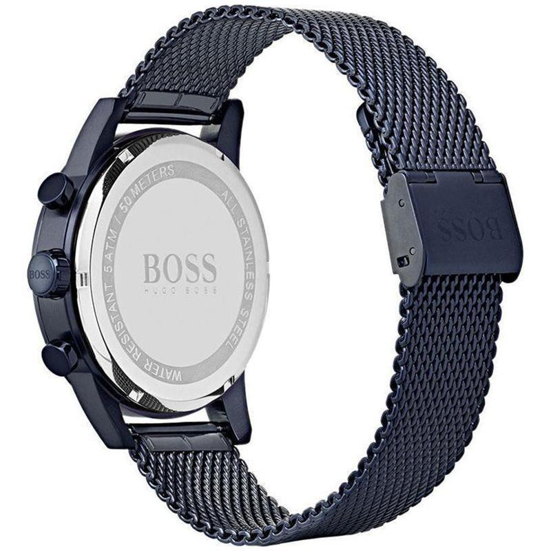 Hugo Boss 1513538 Blue Stainless Steel Men's Watch - Watch Home™