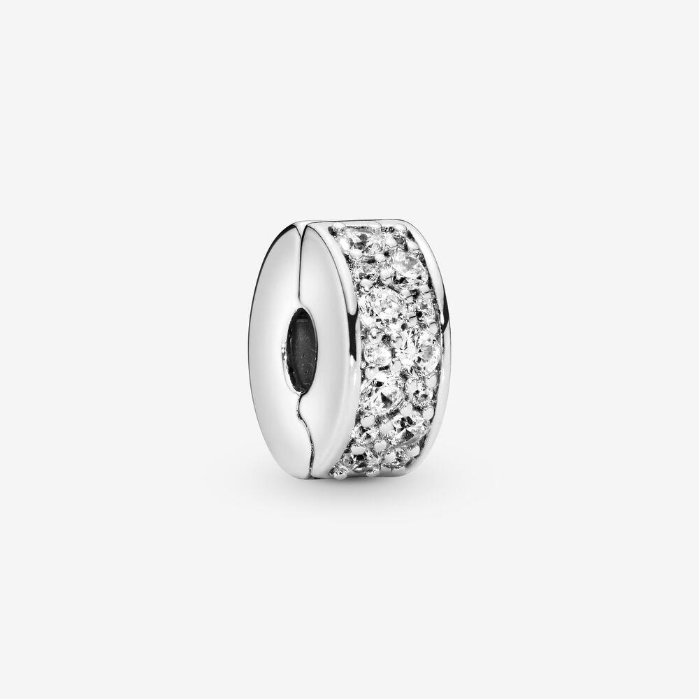 Pandora 791817CZ Clear Pave Clip Charm - Watch Home™